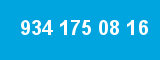 934 175 08 16 934 175 08 16